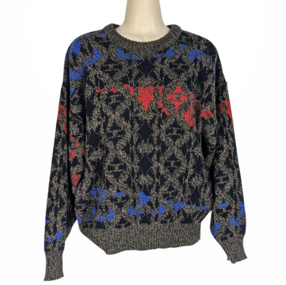 VINTAGE Michael Gerald Grandpa Sweater Sz M